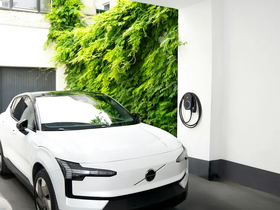 Elektroauto an einer Wallbox